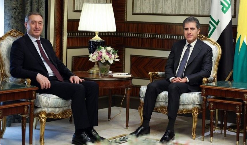 Tuncer Bakırhan, Neçirvan Barzani ile görüştü