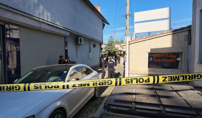 Kıraathaneye silahlı saldırıda 1 can kaybı, 1 yaralı