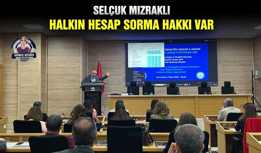 Selçuk Mızraklı: Halkın hesap sorma hakkı var