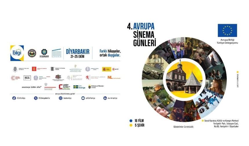 Diyarbakır'da başlayacak Avrupa Sinema Günlerine geri sayım