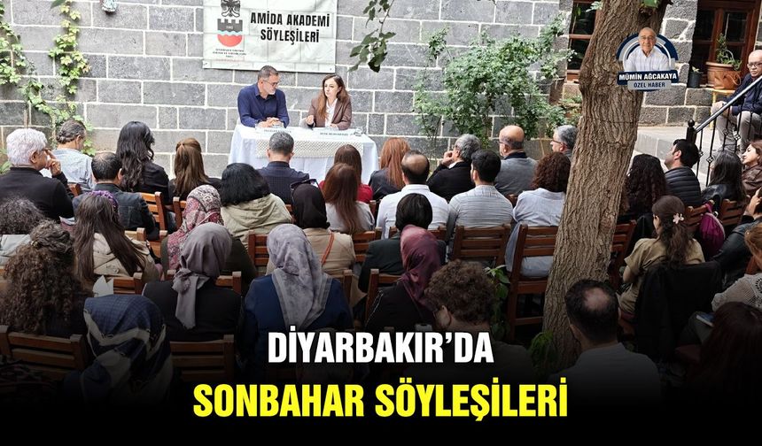 Diyarbakır’da sonbahar söyleşileri