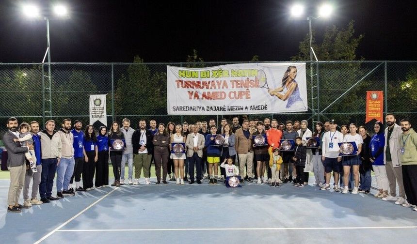 Amed Cup sona erdi; şampiyonlar belli oldu