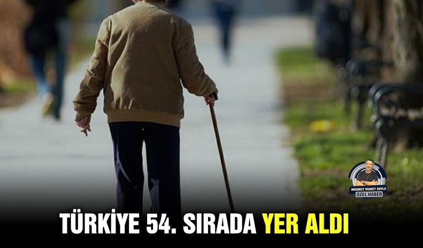 Türkiye 54. sırada yer aldı