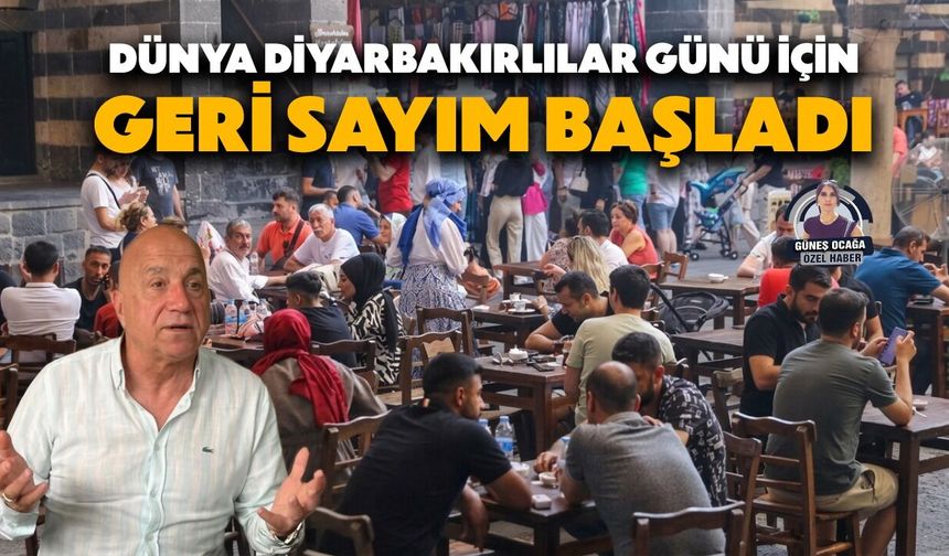 Dünya Diyarbakırlılar Günü için geri sayım başladı