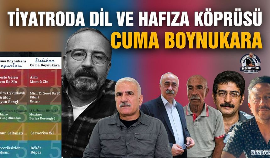 Tiyatroda dil ve hafıza köprüsü: Cuma Boynukara