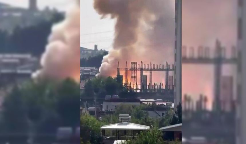 Diyarbakır'da trafo bomba gibi patladı
