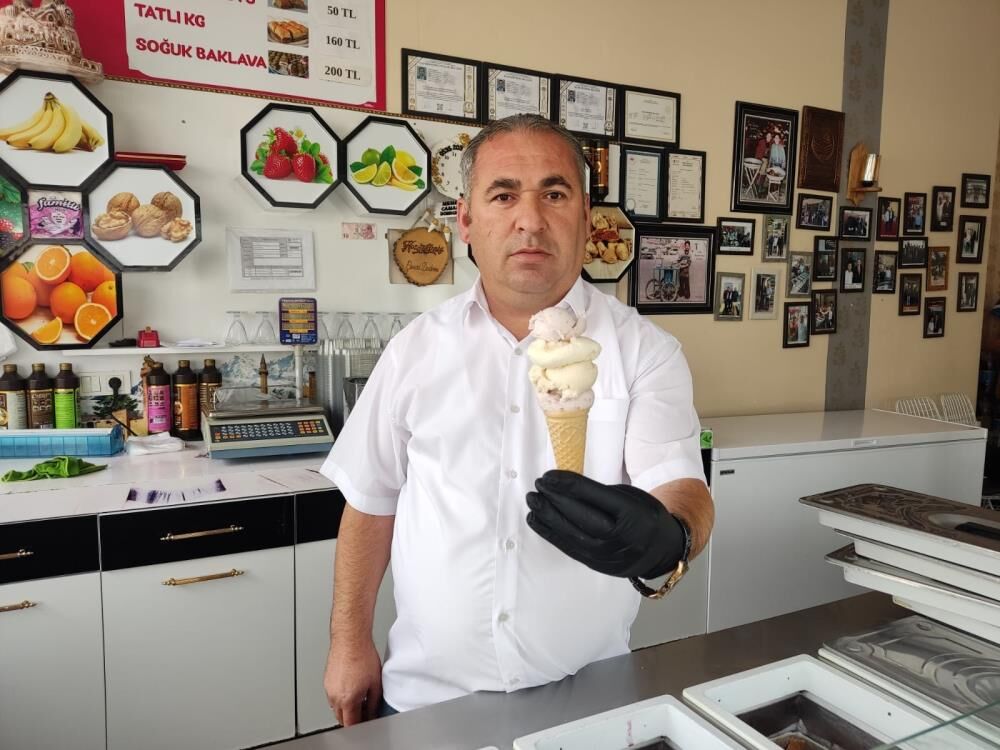 Türkiye'de ilk kez patatesli dondurma üretildi