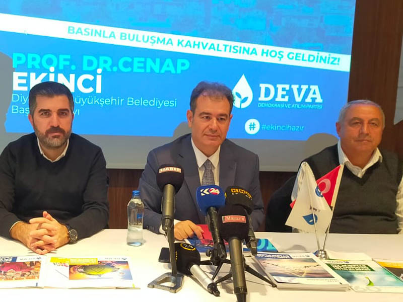 DEVA'nın adayı Ekinci Halk belediyeciliğini yapacağız