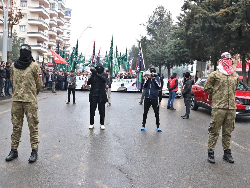 Diyarbakır'da 'Büyük Kudüs Yürüyüşü' Yapıldı2