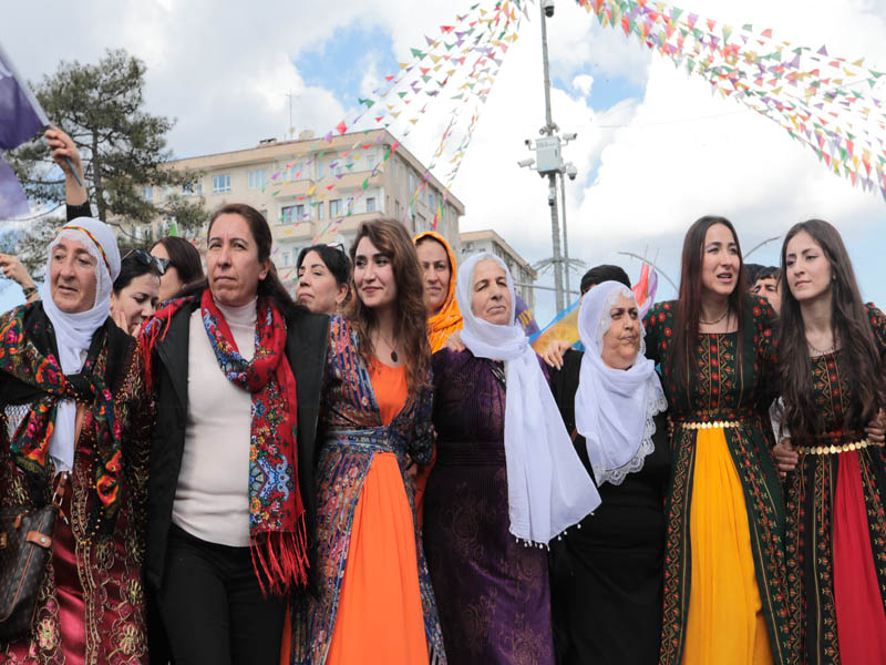 Diyarbakır’da Kadınlar Haykırdı Jin, Jîyan, Azadi3