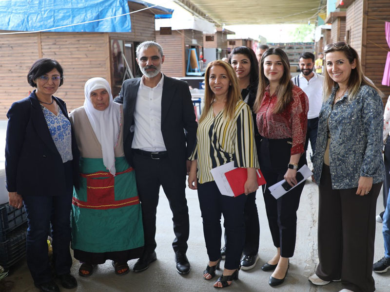 Diyarbakır’da Eş Başkanlardan Kadın Kurumlarına Ziyaret3