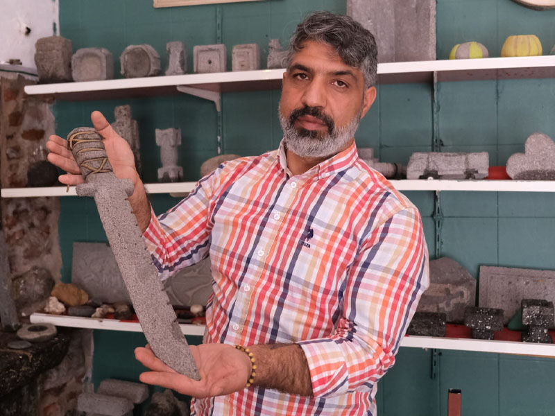 Diyarbakır'ın Bazalt Taşlarını Sanat Eserine Dönüştürüyor3