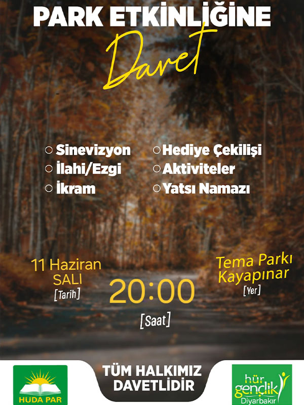Diyarbakır’da Dansçılara Saldırının Olduğu Parkta Ilahi Etkinliği 1
