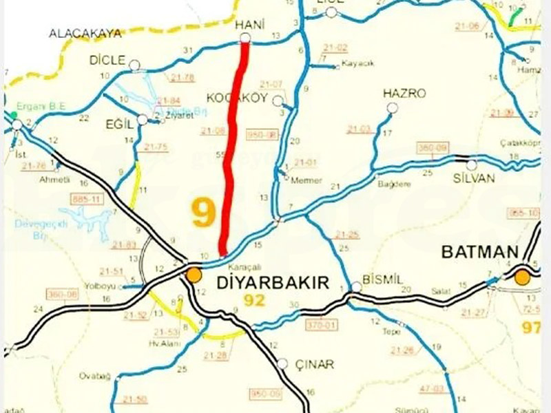Diyarbakır’da ‘Ölüm Yolu’na Neşter Rafa Kalktı3