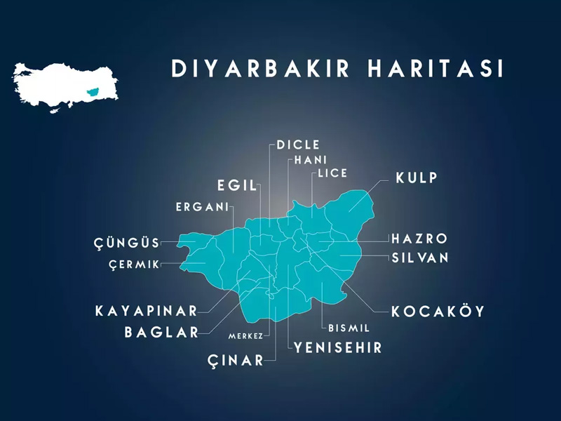 Diyarbakır’a Bağlı Kaç Ilçe Ve Köy Var