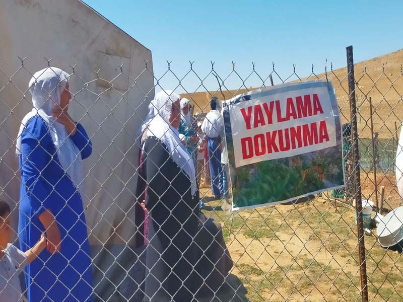 Diyarbakır'da Maden Çalışmasına Karşı Yaylaya Akın Var6