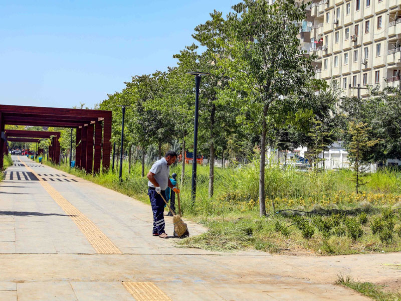 Diyarbakır’daki ‘Sahipsiz Park’ Için Seferber Oldular4