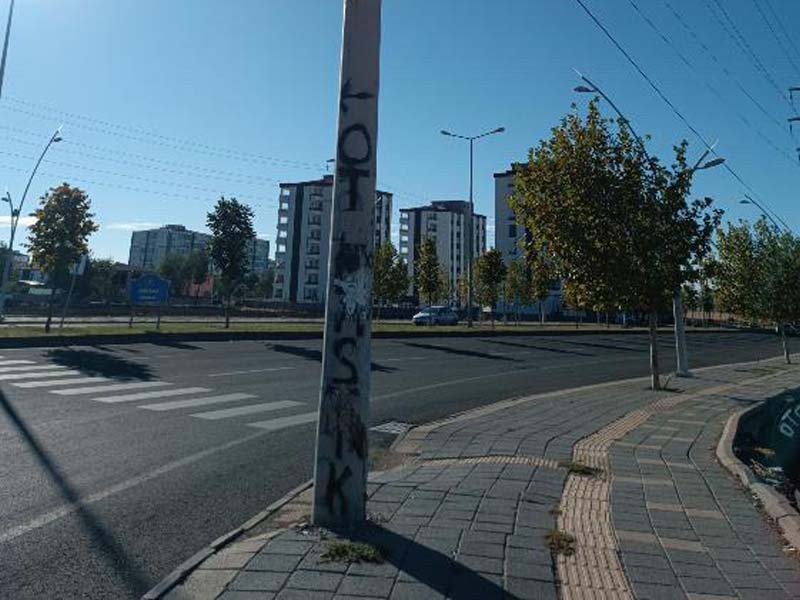 Diyarbakır Okul Yolunda Tehlikeli Direk4