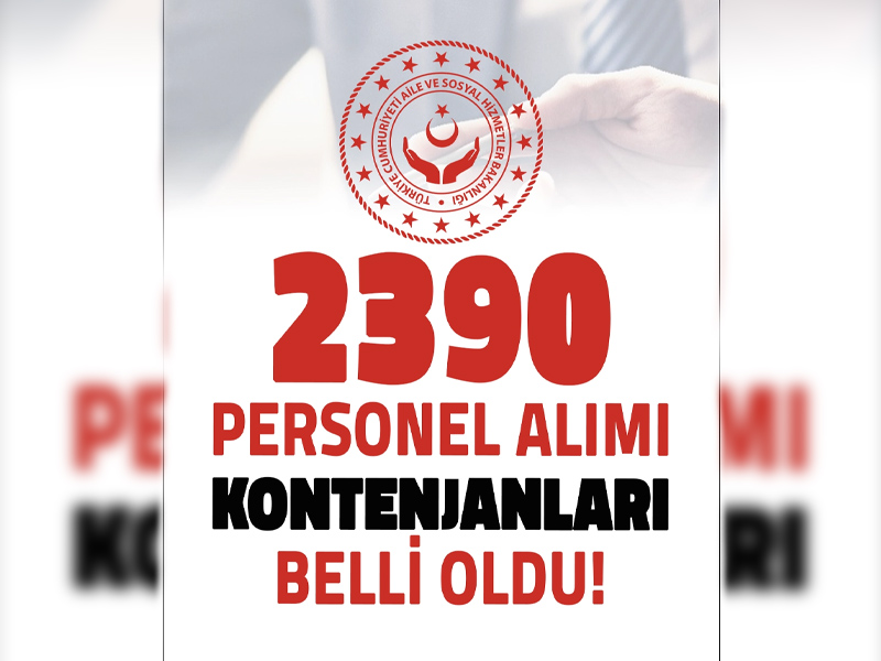 Ai̇le Bakanliği Personel Alimi Ne Zaman Yapilacak2