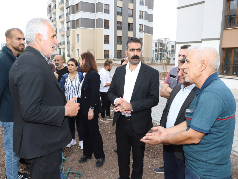 Eşbaşkanlar, Diyarbakır Oğlaklı Toki̇’deki Sorunlar Için Çıkarma Yaptı4