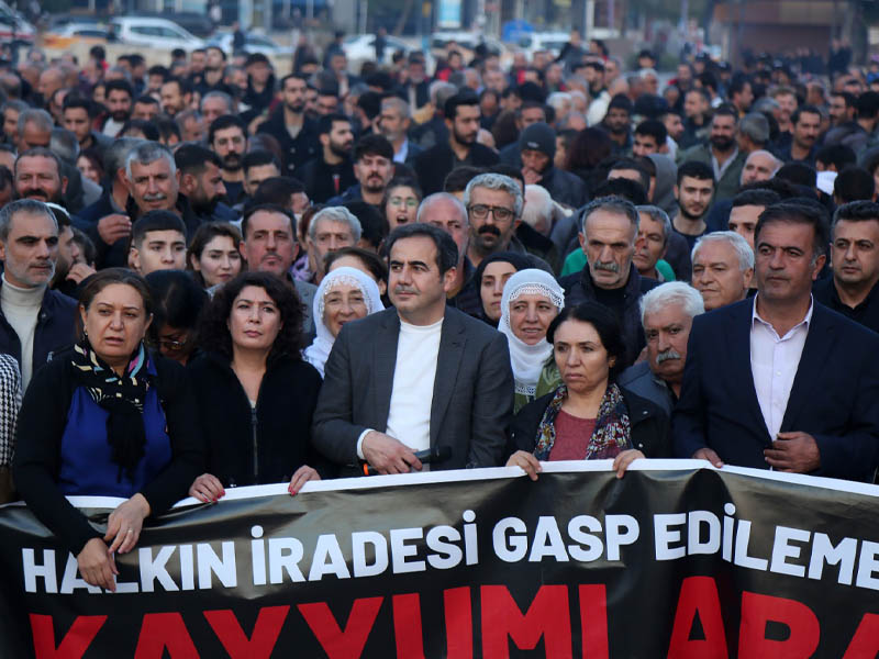 Diyarbakır’da Kayyum Protestosu7