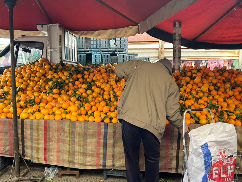 Diyarbakır Semt Pazarını Yeşil Şili Biberi Yakıyor5