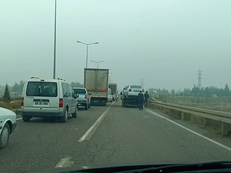 Diyarbakır Silvan Yolu Kaza8