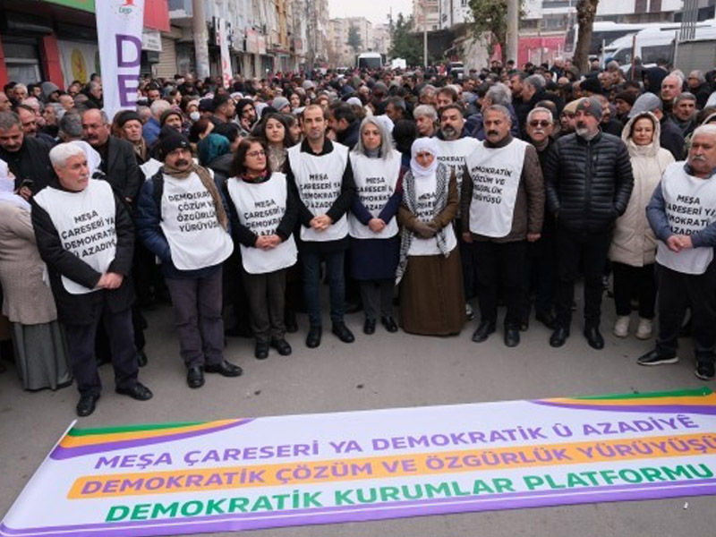 Diyarbakır'da 'Çözüm' Yürüyüşüne Izin Çıkmadı3