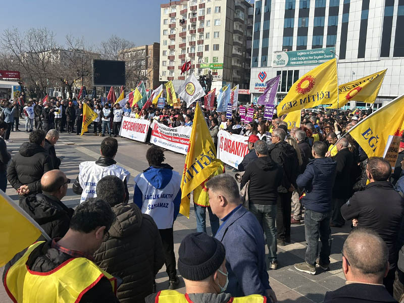 Diyarbakır’da Iş Bırakan Kamu Emekçilerinden Çağrı3