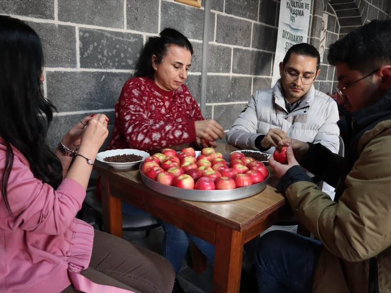 Diyarbakır'da 'Karanfilli Elma Günü' Kutlandı 3