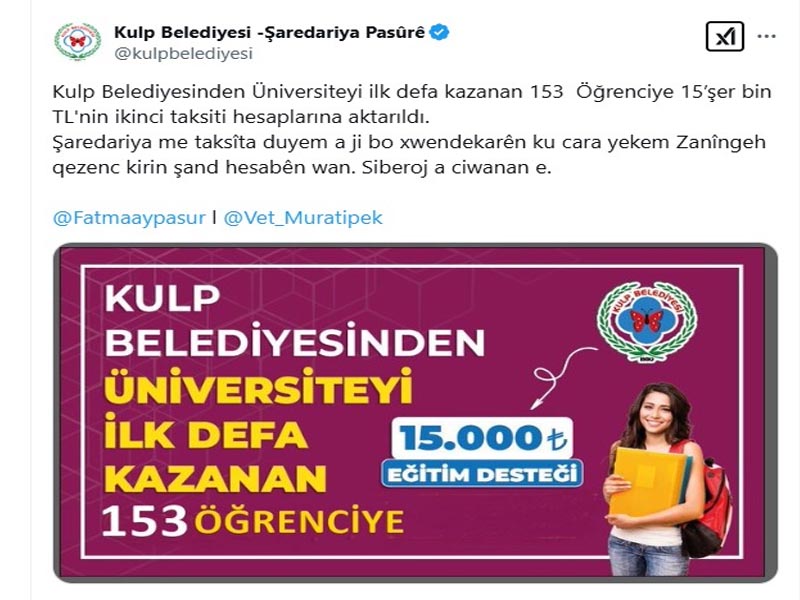 Kulp Belediyesi2