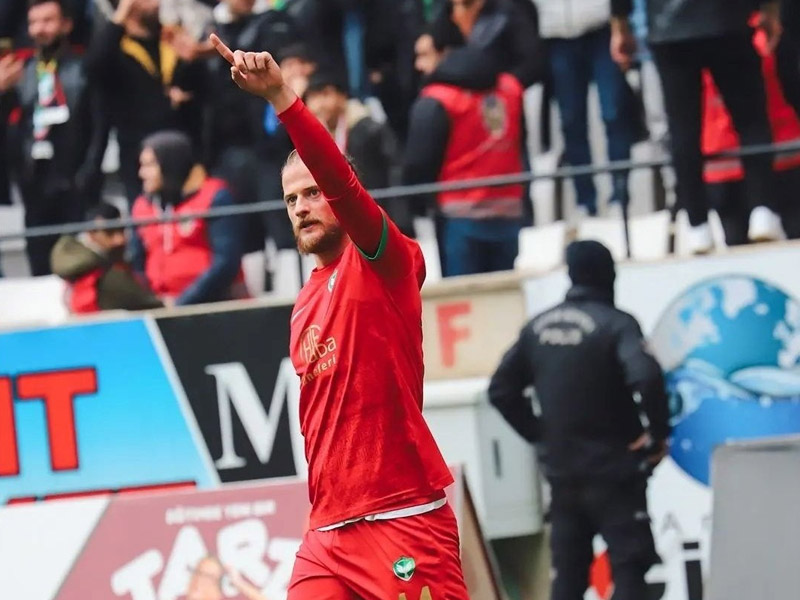 Amedspor'un Gol Kralıydı, Yeni Takımını Da Zirveye Taşıd2