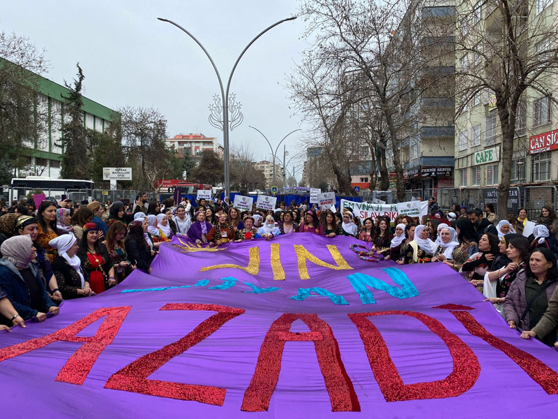 Diyarbakır'da Kadınların Mitingi Başladı 2