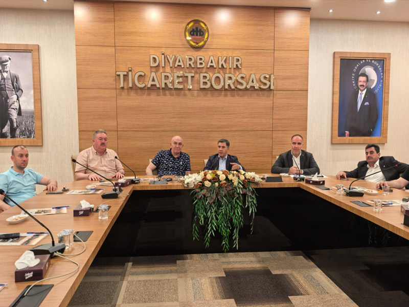 Afyon Ticaret Borsası'ndan Diyarbakır’a Ziyaret