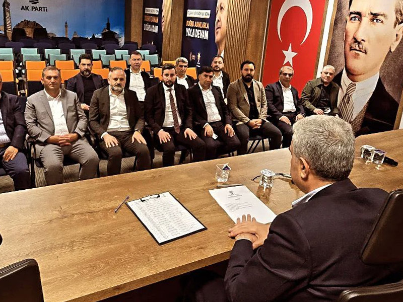 Ak Parti Diyarbakır'da Ilçe Başkanları Toplantısı1