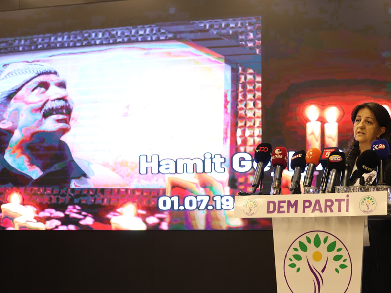 Dem Parti Yasta! Hamit Geylani Için Tören Düzenlendi2