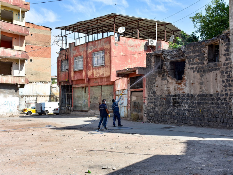 Diyarbakır’da Metruk Yapılarda Ilaçlama 2