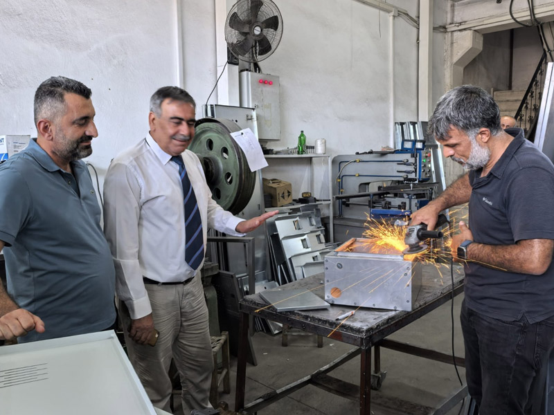 Diyarbakır'daki Metal Sanayi Sitesi’nde Görev Değişikliği2
