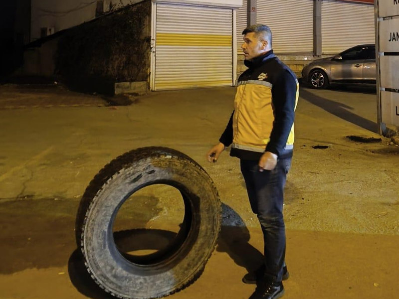 Batman'da Atık Araç Lastikleri Ekonomiye Kazandırılıyor