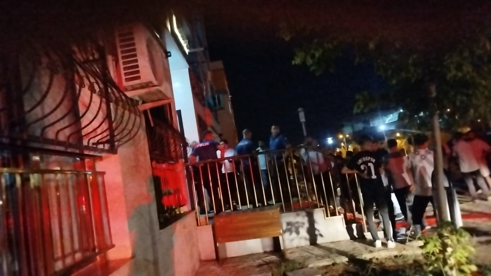 Diyarbakir Stadyumu Yanindaki Toki Evlerinde Yangin4