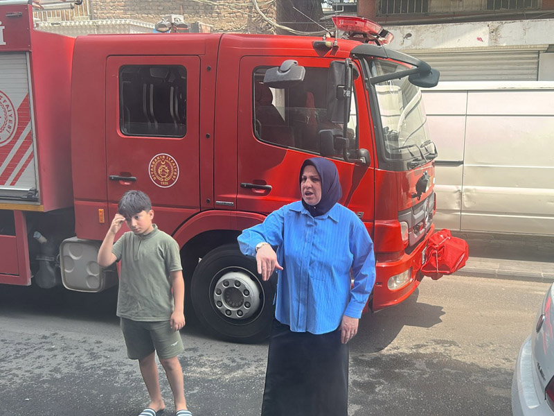 Diyarbakır’da Yangın Paniği2