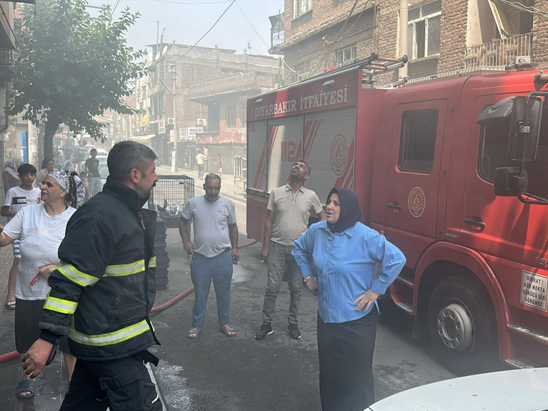 Diyarbakır’da Yangın Paniği3