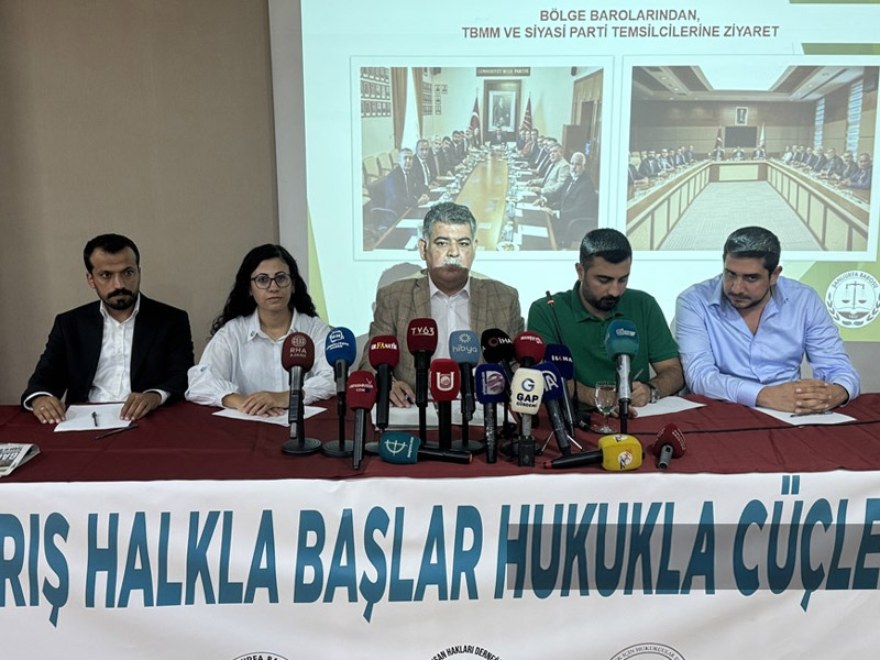 Şanlıurfa Barosundan Süreç Açıklaması1