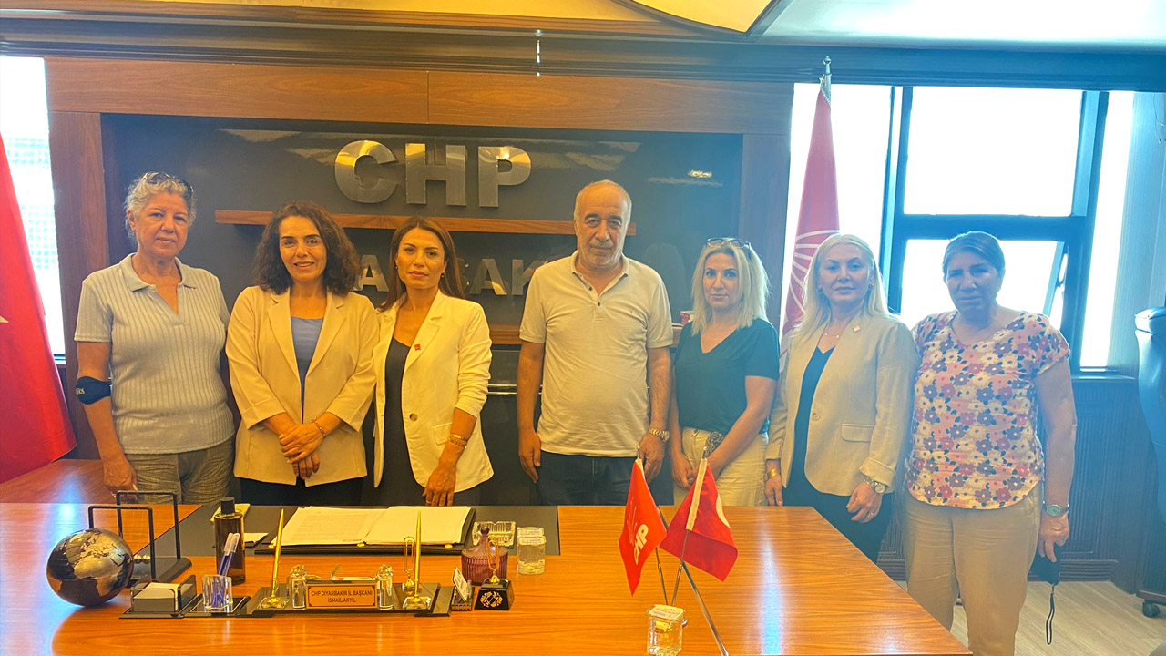 Dem Parti'den, Diyarbakır Chp İl Başkanlığına Ziyaret3