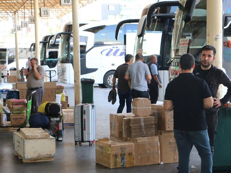Diyarbakır Otogarı’nda Büyük Şok!2