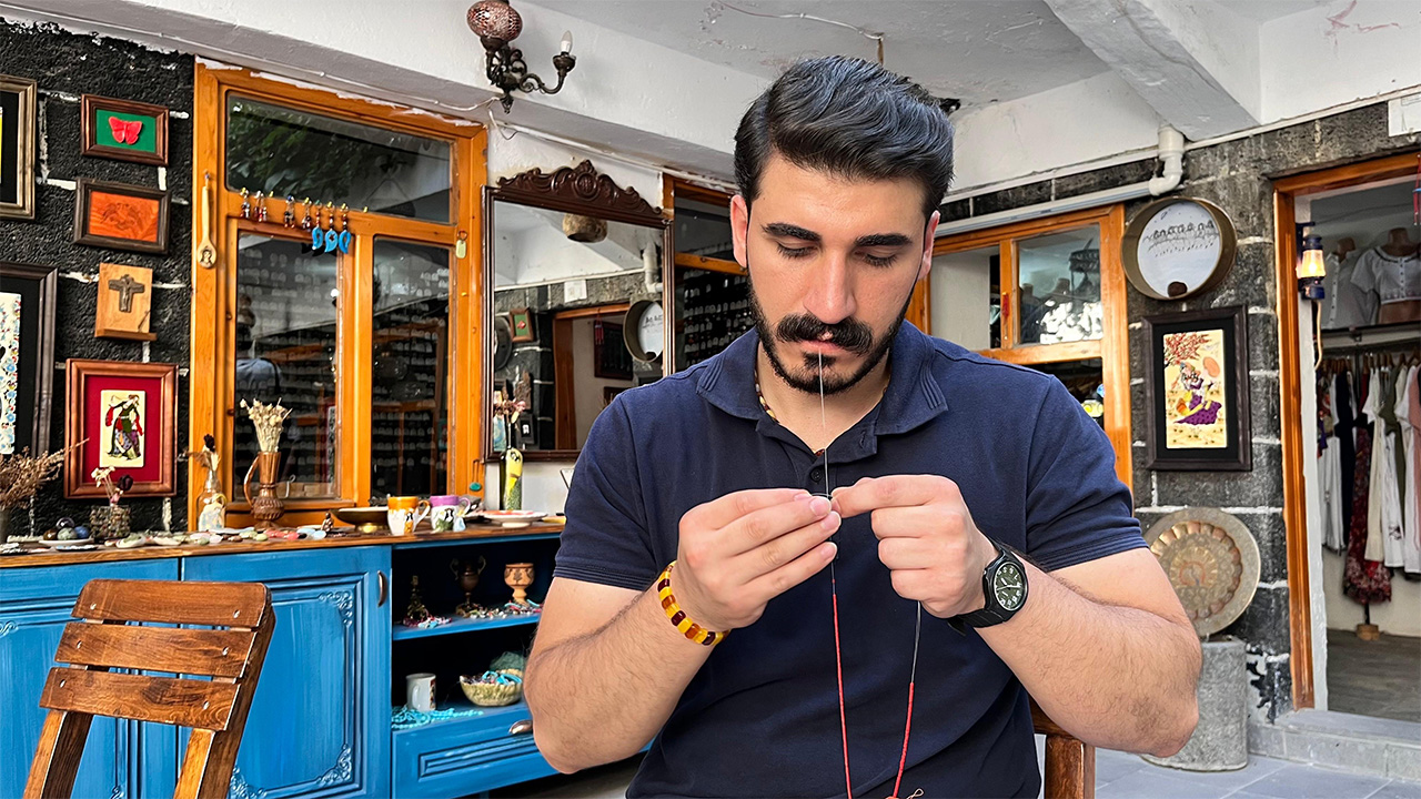Diyarbakirda 12 Yillik El Sanati Atolyesi6