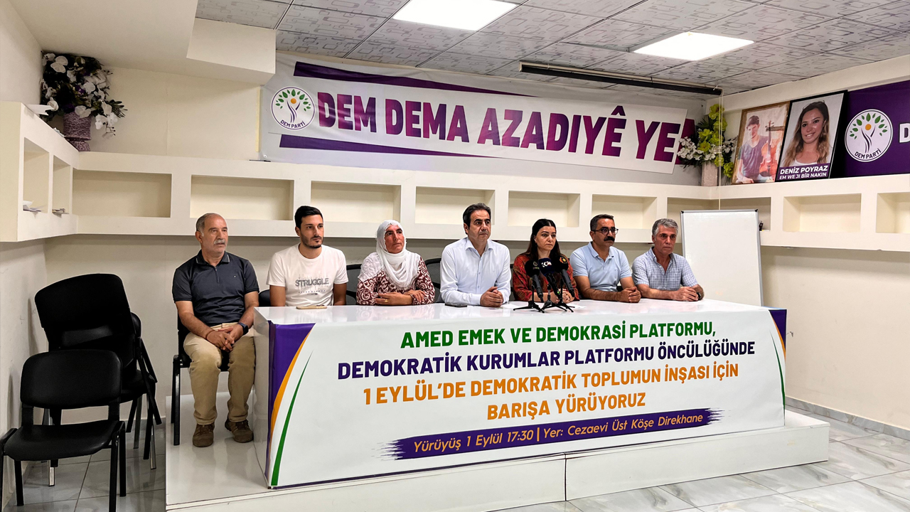 Diyarbakırlılar 1 Eylül’de Yürüyecek2
