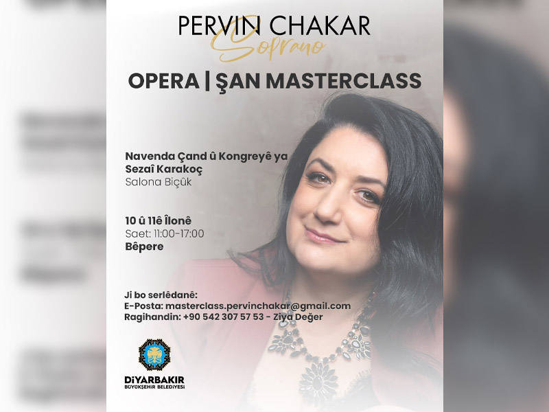 Dünyaca Ünlü Opera Sanatçısı Diyarbakır’da Müzik Eğitimi Verecek1