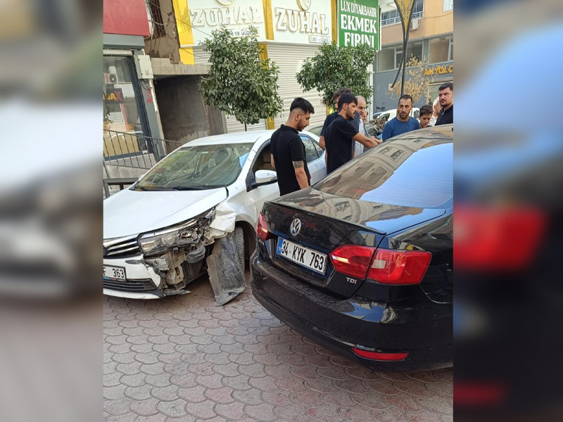 Mardin’de, Zincirleme Kaza1