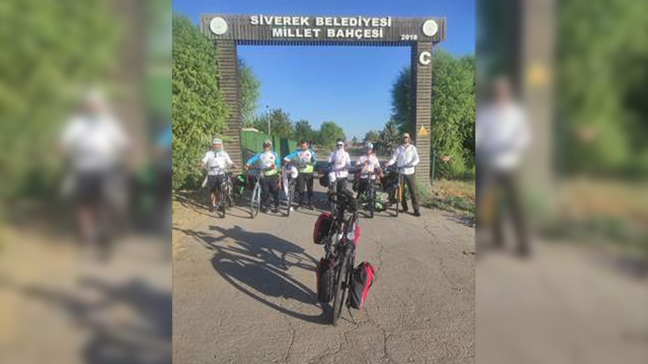 Şanlıurfa’da, Orman Yangınlarına Dikkat Çekmek Için Pedal Çevirdiler1